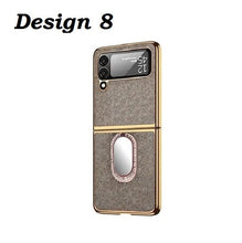 Samsung Galaxy Z Flip 4 Electroplated Jewel Series Bling Case