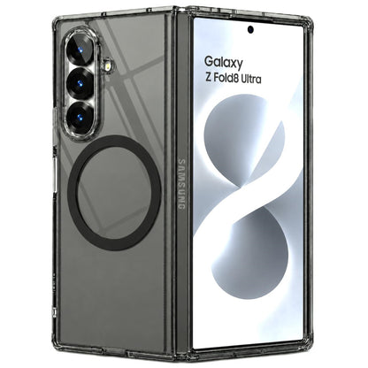 Samsung Galaxy Z Fold 8 Ultra Cristal Clear Anti-Yellow Hard PC Magsafe Case - Smoke