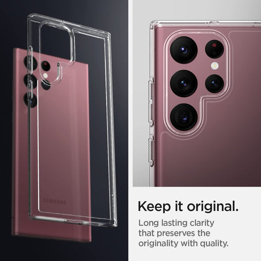 Samsung Galaxy S22 Ultra Cristal Clear Slim Case - Transparent