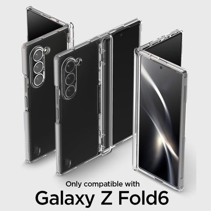 Samsung Galaxy Z Fold7 Cristal Clear Case with Hinge Protection & Front Glass - Transparent