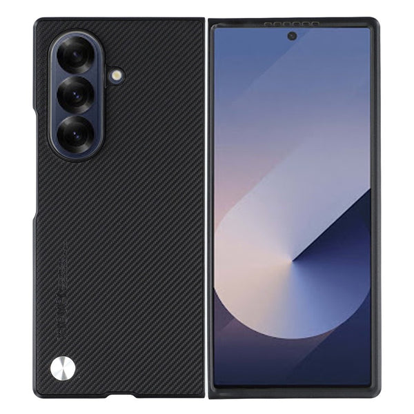 Samsung Galaxy Z Fold 7 X-LEVEL Kevlar Folding Micro Carbon Case - Black