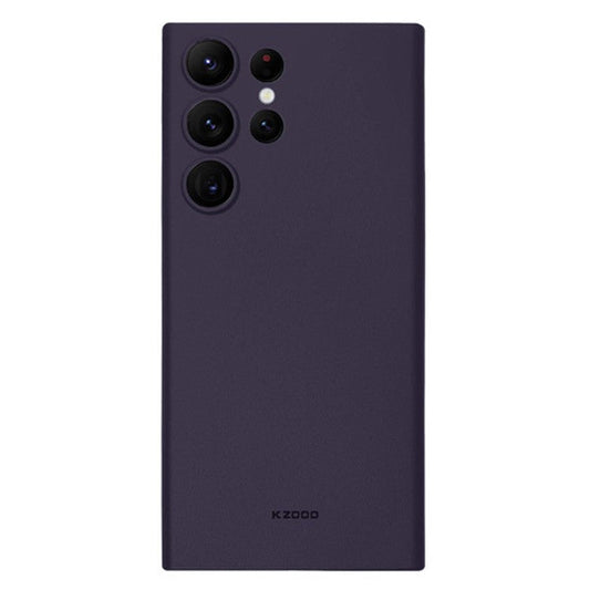 Samsung Galaxy S24 Ultra Kzdoo 0.3mm Ultra Slim Air Skin Paper Case - Purple