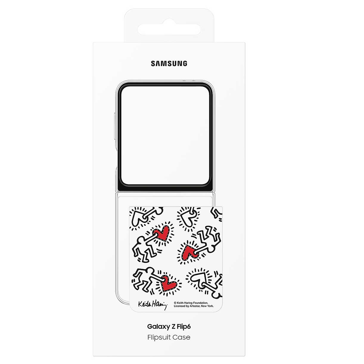Samsung Galaxy Z Flip6 Flipsuit LED Case Transparent Protective Shell Cover - Clear
