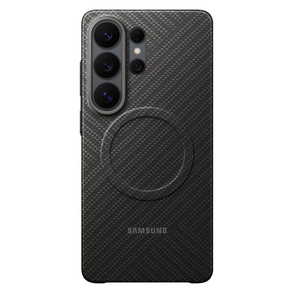 Samsung Galaxy S26 Ultra Carbon Magnet Case, Flexible Nano Fiber Case with Magsafe - Black