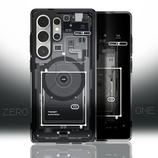 Samsung Galaxy S25 Ultra Zero One Machine Hybrid Shockproof Case with Magsafe - Black