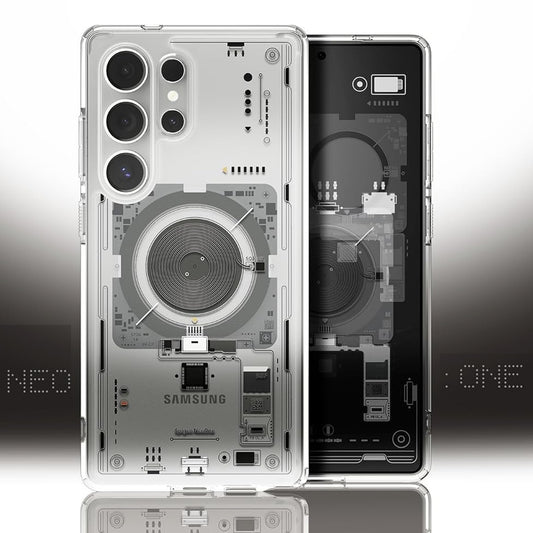 Samsung Galaxy S24 Ultra Zero One Machine Shockproof Case with Magsafe - Matte Clear