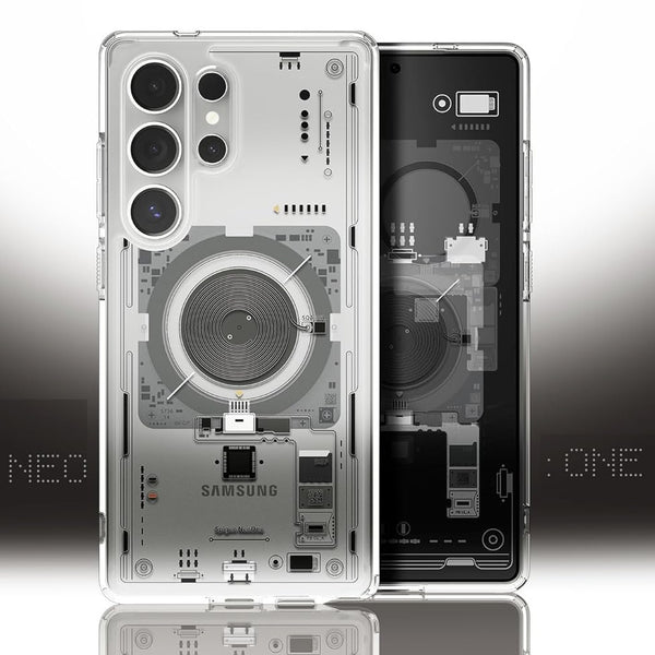 Samsung Galaxy S23 Ultra Zero One Machine Shockproof Case with Magsafe - Clear