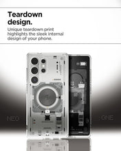 Samsung Galaxy S23 Ultra Zero One Machine Shockproof Case with Magsafe - Clear