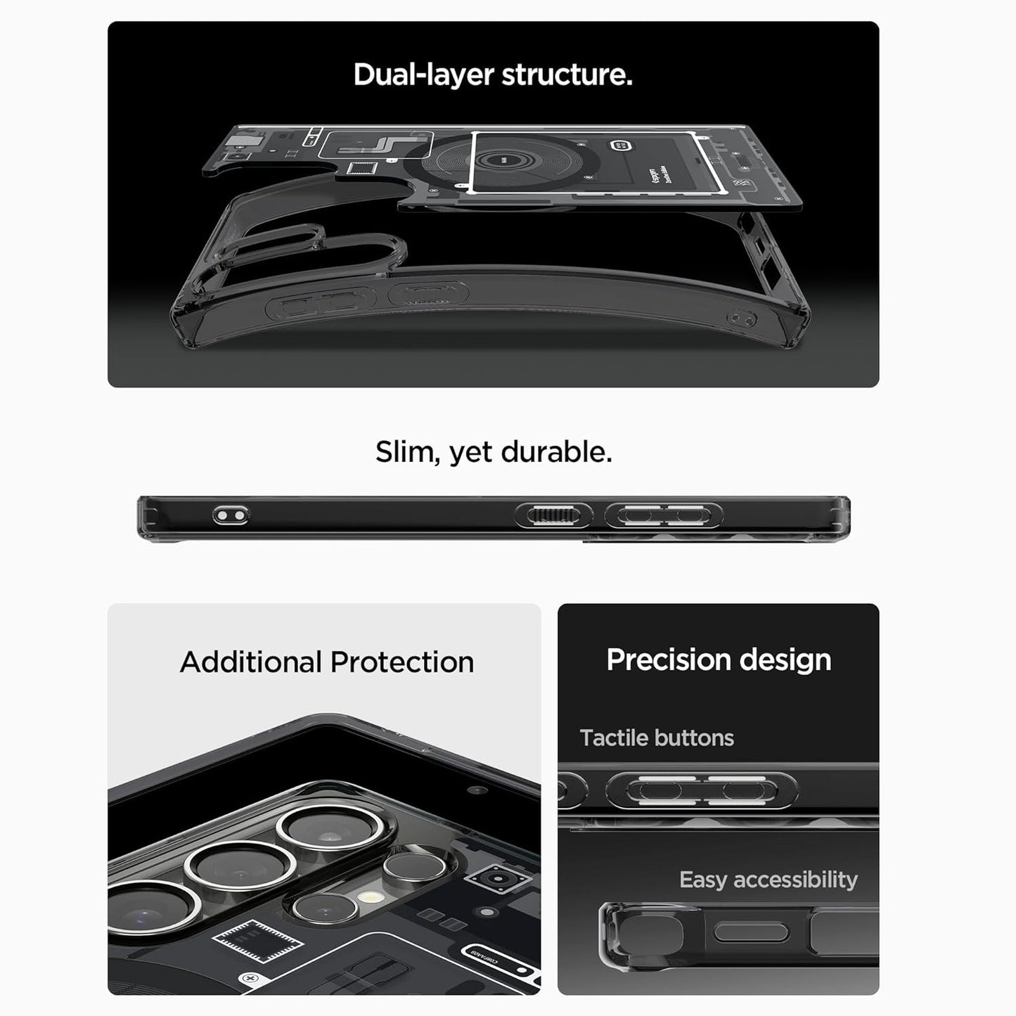 Samsung Galaxy S26 Ultra Zero One Machine Shockproof Case with Magsafe - Black