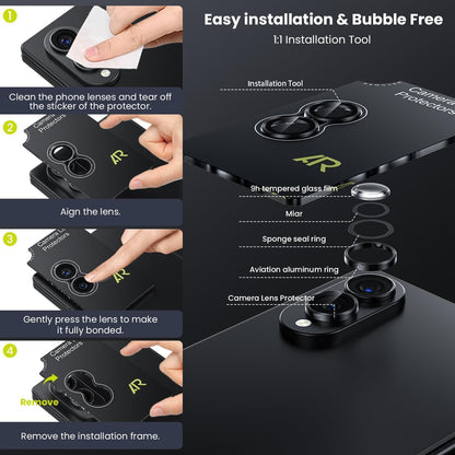 Camera Lens Protector for Samsung Galaxy Z Fold 8  – Premium Camera Glass Protection