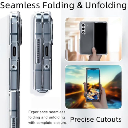 Samsung Galaxy Z Fold7 Cristal Clear Transparent Case with S Pen - Clear