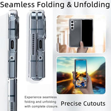 Samsung Galaxy Z Fold7 Cristal Clear Case with S Pen & Inbuilt Front Glass - Transparent