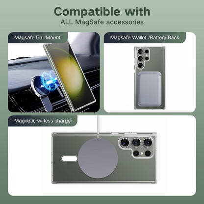 Samsung Galaxy S23 Ultra Super Slim Case With Magsafe -Transparent