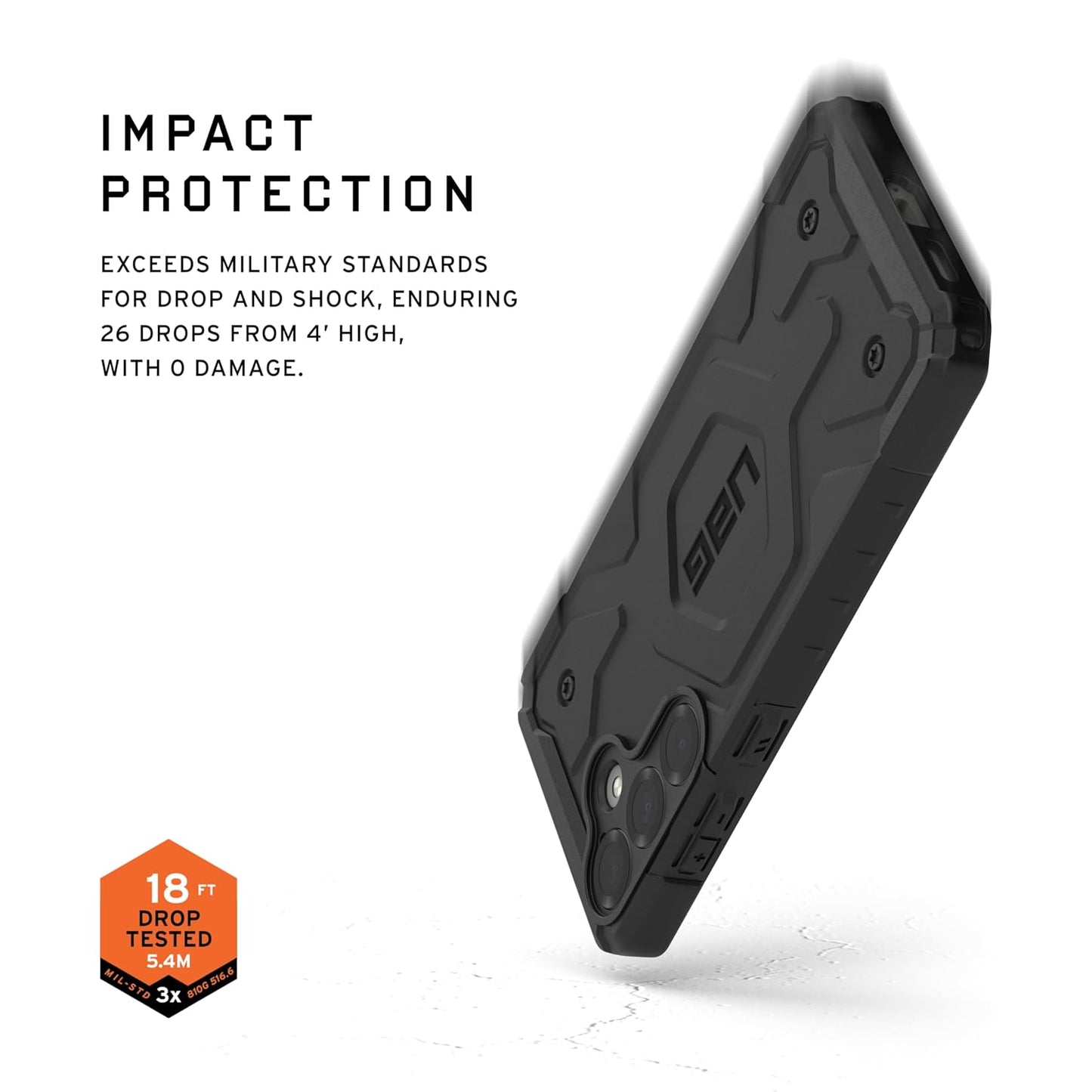 Samsung Galaxy S25 Pathfinder Featherlight Shockproof Protective Case - White