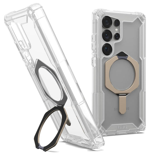 Samsung Galaxy S24 Ultra UAG Plasma XTE with MagSafe & Metal Kickstand - Clear
