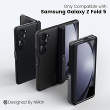 Samsung Galaxy Z Fold5 Nillkin Super Frosted Shield Fold Bracket Version Matte Case - Black