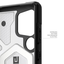 Samsung S23 Ultra Pathfinder Shockproof Matte MagSafe Case (Open Cut) - Ice Clear