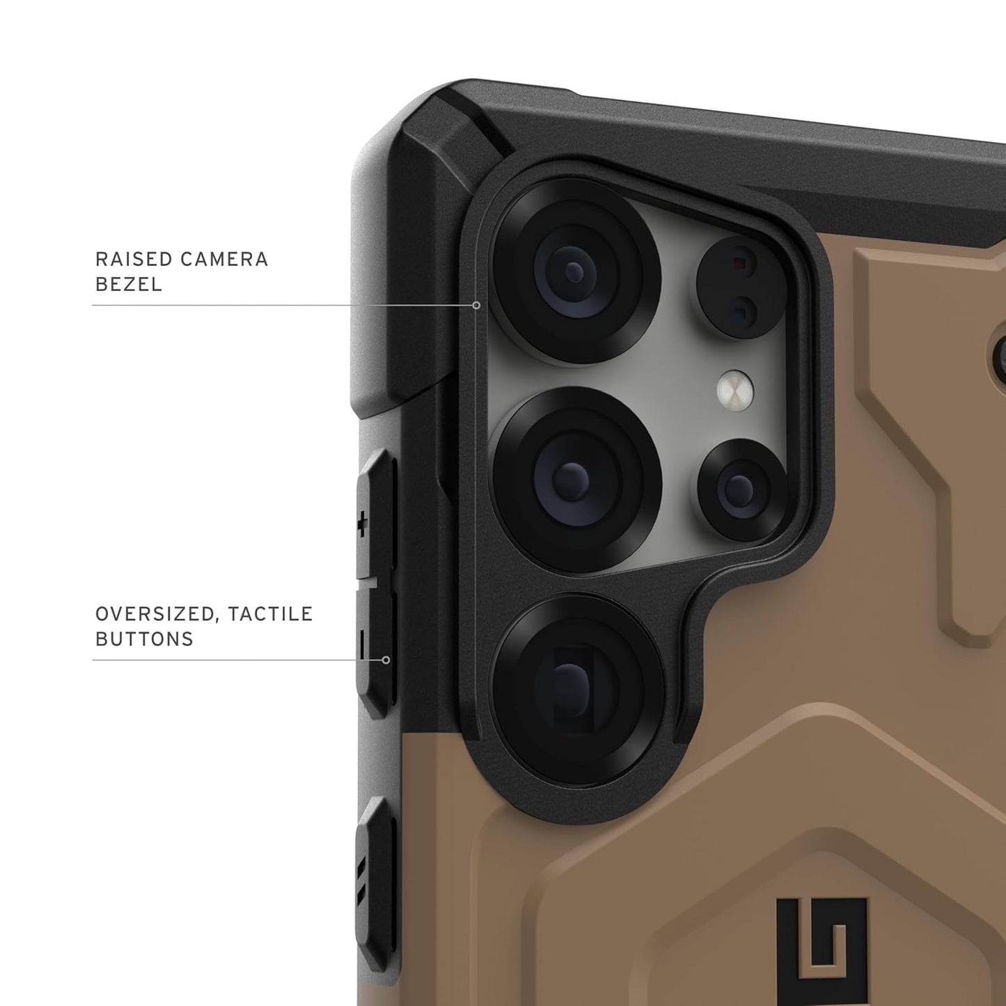 Samsung Galaxy S25 Ultra Pathfinder Rugged Featherlight Shockproof Protective Case - Earth