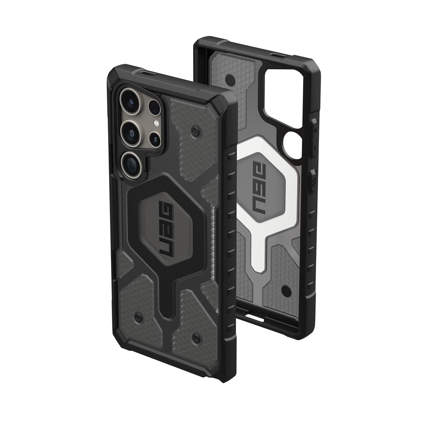Samsung Galaxy S25 Ultra Pathfinder Series Shockproof Matte MagSafe Case - Ash Black