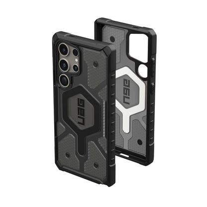 Samsung Galaxy S25 Ultra Pathfinder Series Shockproof Matte MagSafe Case - Ash Black
