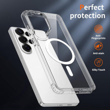 Samsung Galaxy S26 Ultra KUVETE Clear Case [MagSafe Compatible] Anti-Yellowing Back Military Grade 10FT Drop Protection