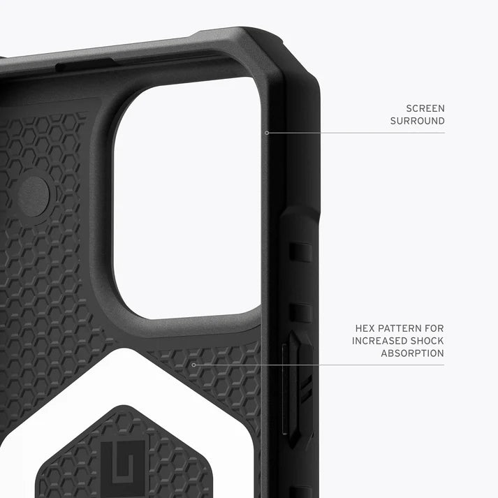iPhone 15 Plus Pathfinder Series Rugged Magsafe Matte Case - Ash Black