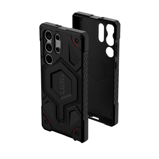 Samsung Galaxy S23 Ultra UAG Monach Pro Kevlar Rugged Armor Magsafe Case - Black