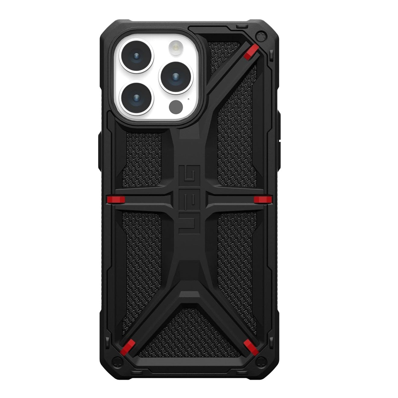 iPhone 16 Pro UAG Monarch Kevlar Protective Rugged Armor Case - Black