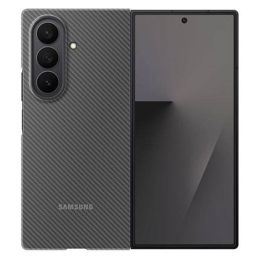 Samsung Galaxy Z Fold 7 Ultra-Thin 0.8mm Carbon Case (Only Back) - Gray
