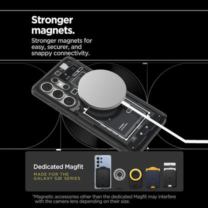 Samsung Galaxy S26 Ultra Zero One Machine Shockproof Case with Magsafe - Black
