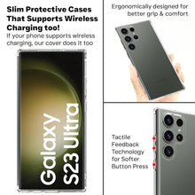 Samsung Galaxy S23 Ultra Clear Hard Shell Case - Transparent
