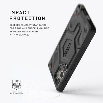 Samsung Galaxy S25 Ultra UAG Monarch Pro Carbon Protective Case with MagSafe - Gray