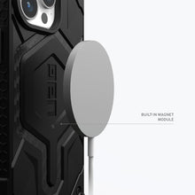 UAG Monarch Pro Carbon Magsafe Compatible Slim Fit Rugged Protective Designed for iPhone 15 Pro-Grey