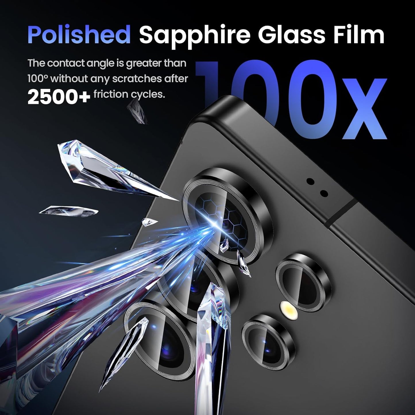 Metal Camera Ring For Galaxy S25 Ultra