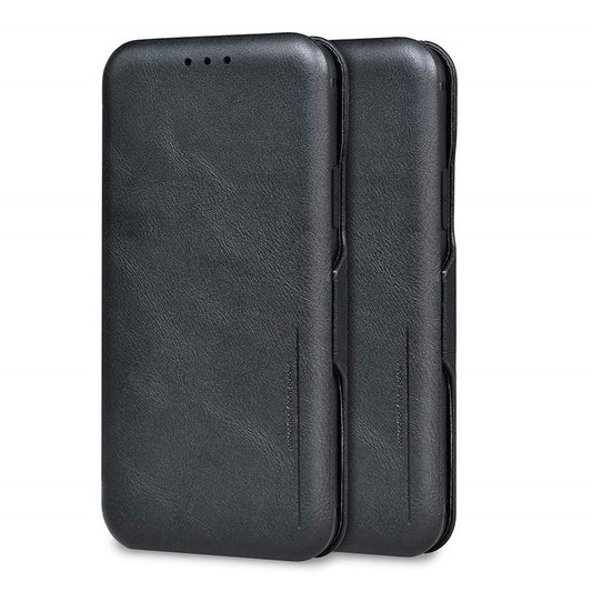 iPhone 14 Pro Max Professional Leather Wallet Flip Case Cover with Card Holder
