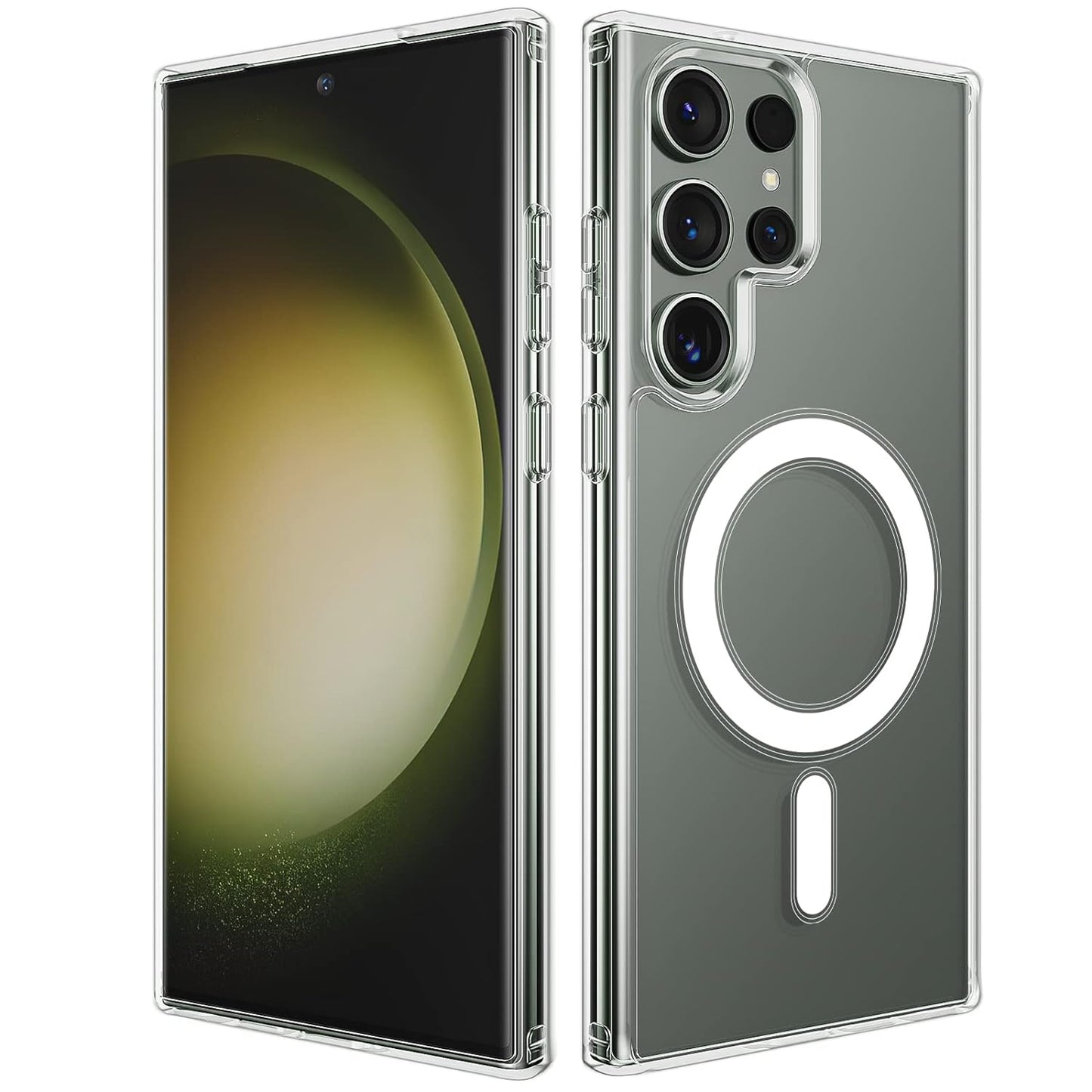 Samsung Galaxy S23 Ultra Super Slim Case With Magsafe -Transparent