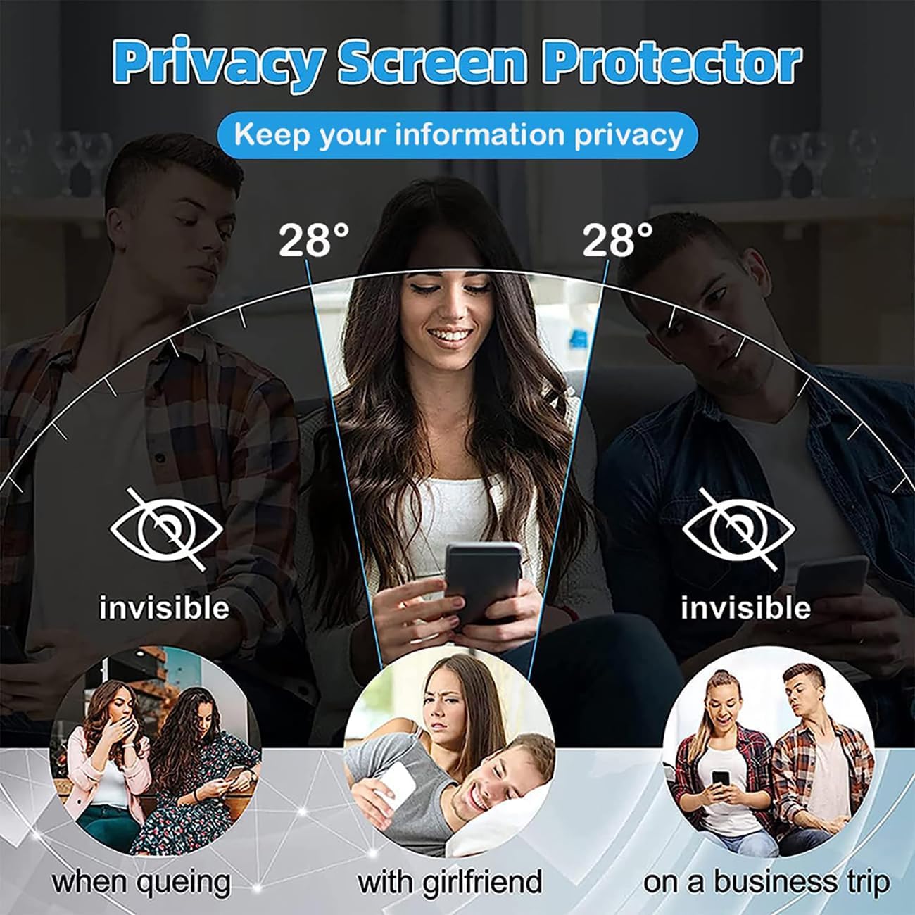 Anti-Spy Privacy Glass