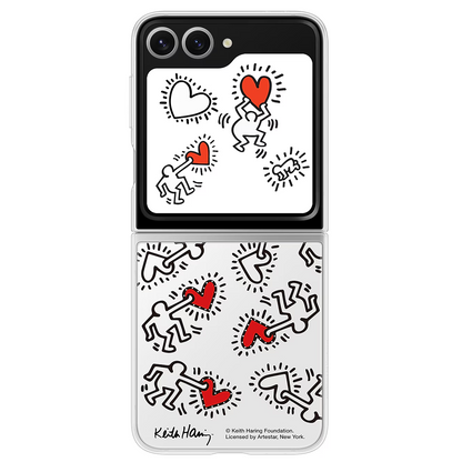 Samsung Galaxy Z Flip6 Flipsuit LED Case Transparent Protective Shell Cover - Clear