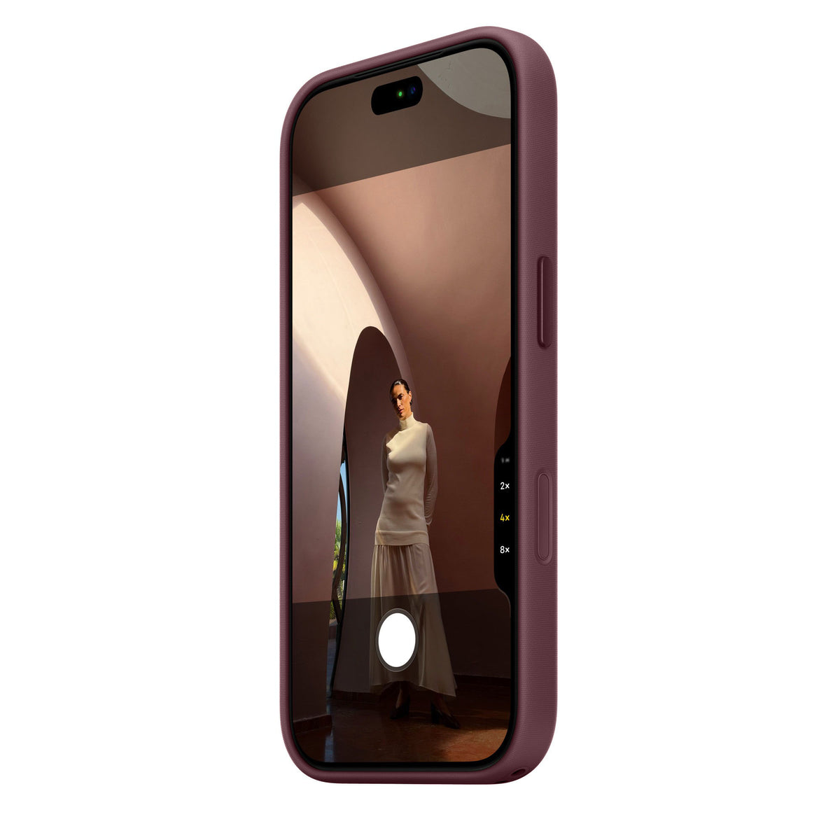 iPhone 18 Pro Max TechWoven Case with MagSafe & Camera Control Button - Wine