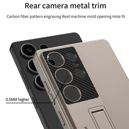 Samsung Galaxy S25 Ultra GKK Hard Shell PC Case with Kickstand