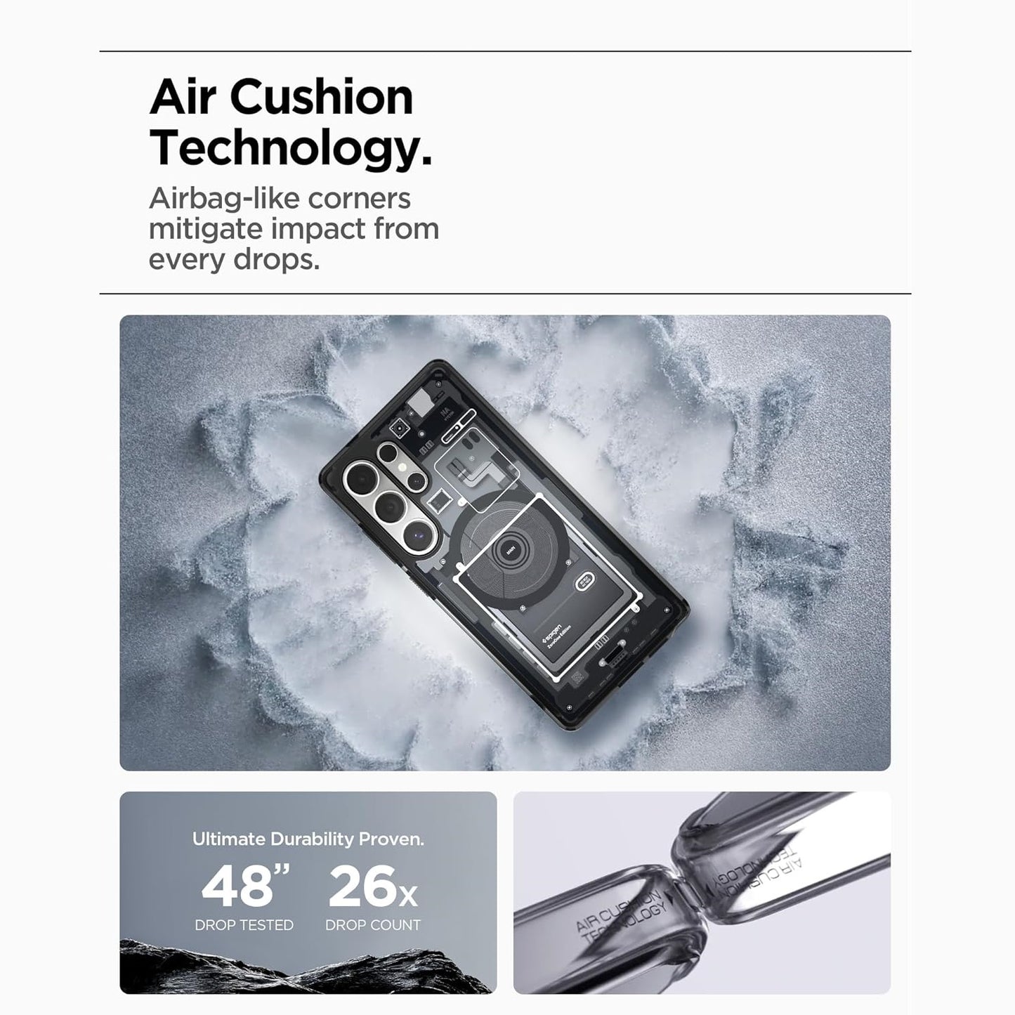 Samsung Galaxy S26 Ultra Zero One Machine Shockproof Case with Magsafe - Black