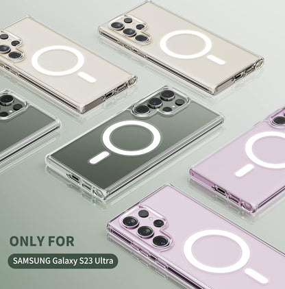 Samsung Galaxy S23 Ultra Super Slim Case With Magsafe -Transparent