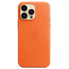 iPhone 13 Pro Leather Case with Magsafe - Orange