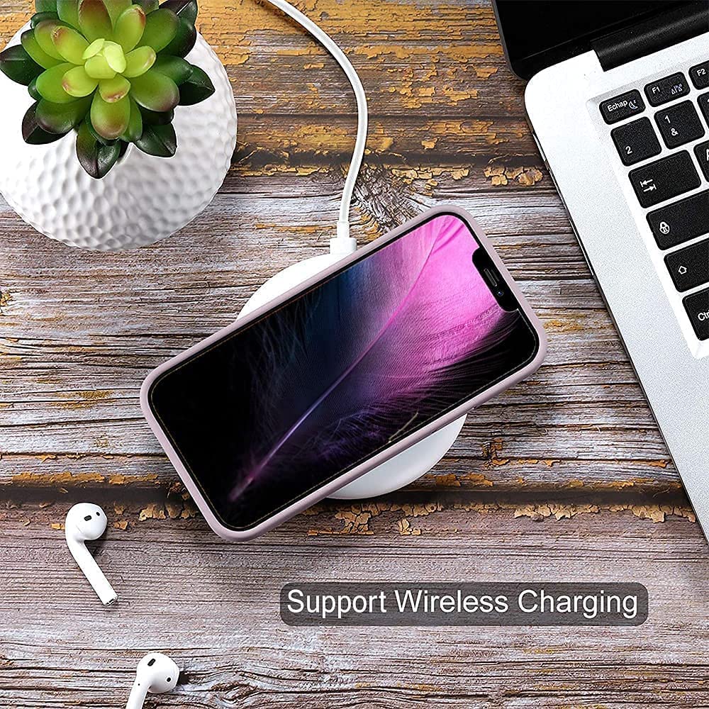 iPhone 14 Pro Max Silicon Case with Magsafe Animation-Deep Purple
