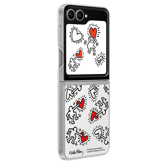 Samsung Galaxy Z Flip6 Flipsuit LED Case Transparent Protective Shell Cover - Clear