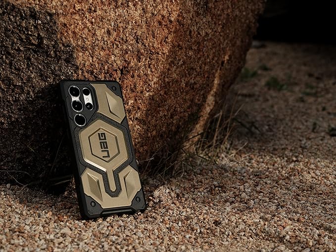 Samsung Galaxy S23 Ultra UAG Monarch Pro Rugged Heavy Duty MagSafe Case - Gold