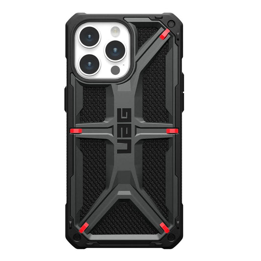 iPhone 16 Pro Max UAG Monarch Kevlar Protective Rugged Armor Case - Gray