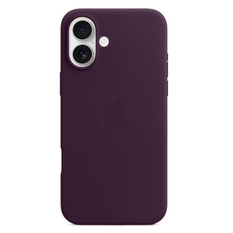 Apple iPhone 16 Plus Leather Back Cover Case - Purple