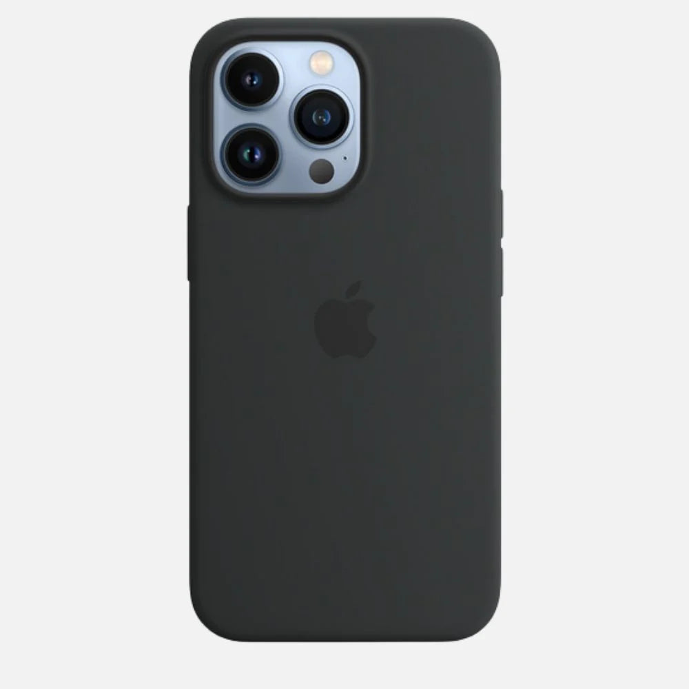 iPhone 13 Pro Liquid Silicon Case - Black