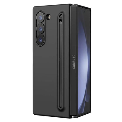 Nilkin Skin Feel Slim S Pen Protective Case with Stylus for Samsung Galaxy Z Fold 6 - Black